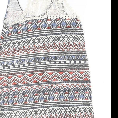 New Look Womens Multicoloured   Camisole T-Shirt Size 6