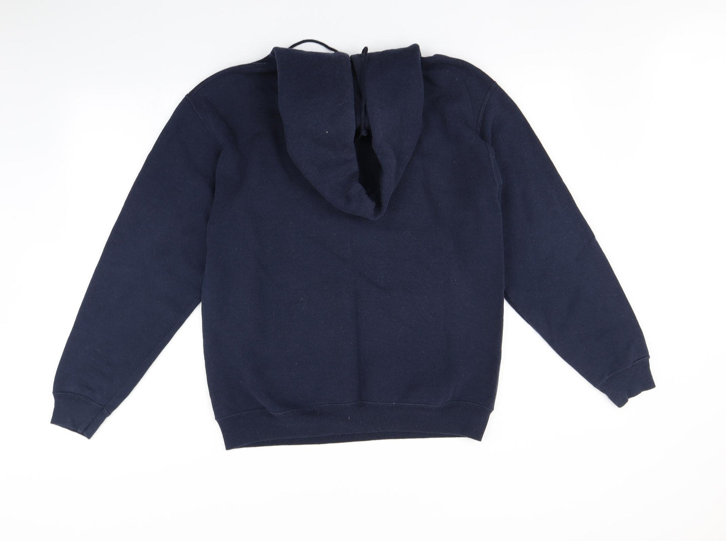 Fruit of the Loom Womens Blue   Pullover Hoodie Size M  - Cymraeg