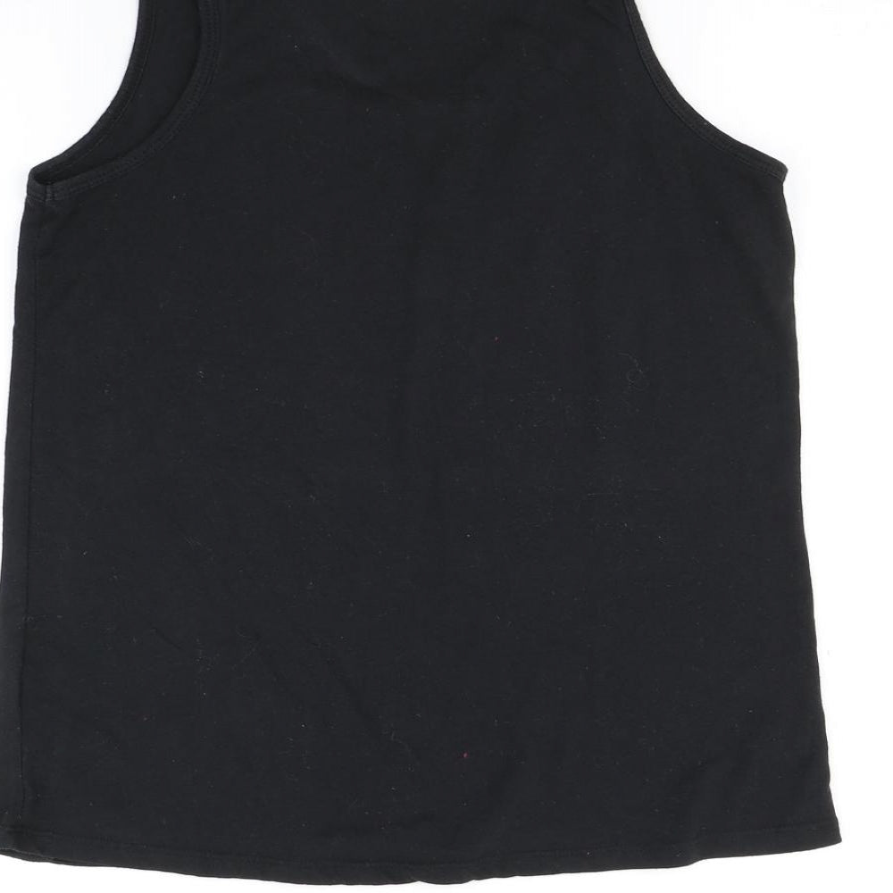 Primark Womens Black   Camisole T-Shirt Size 10