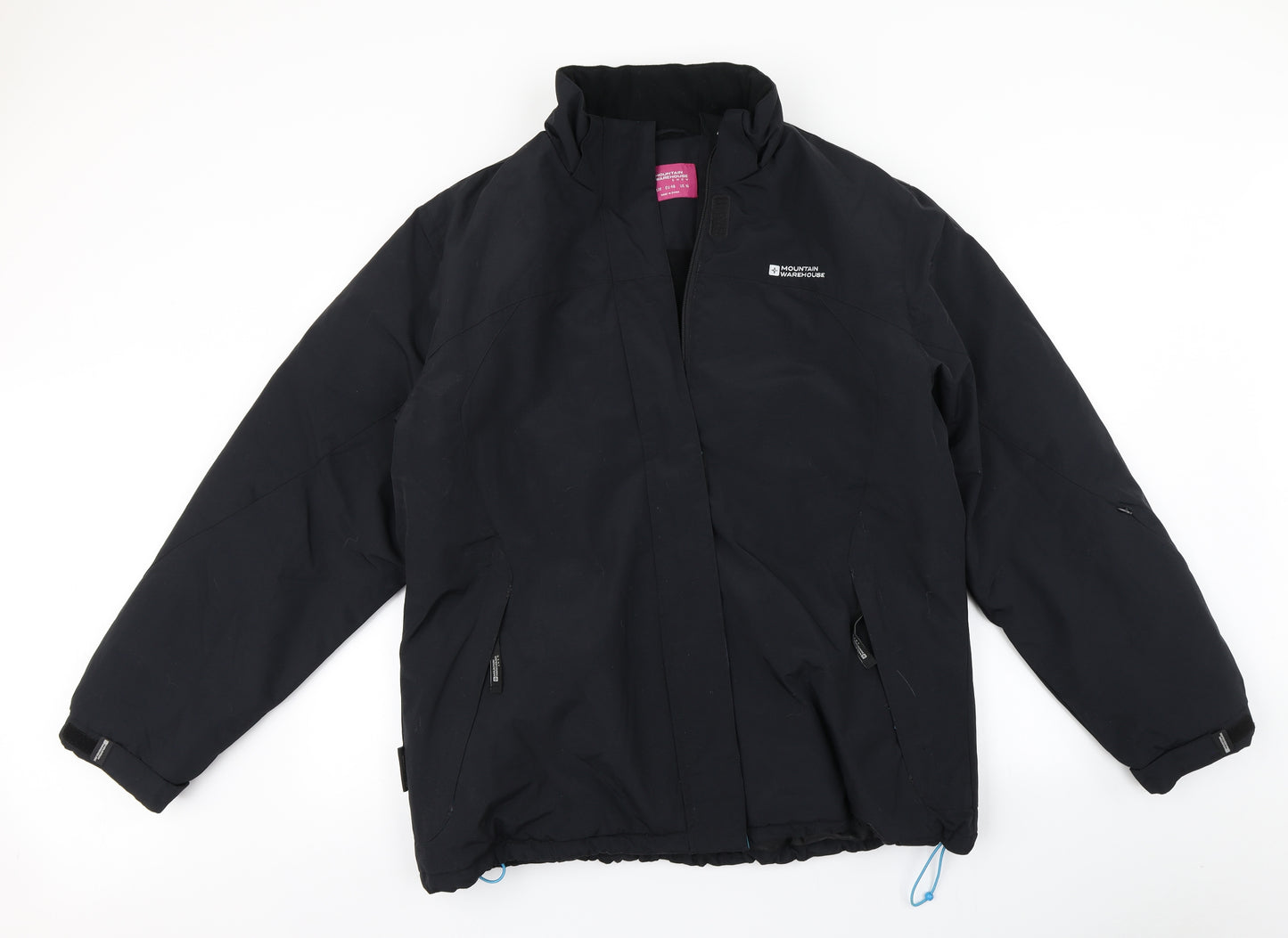 Mountain Warehouse Womens Black   Rain Coat Coat Size 20
