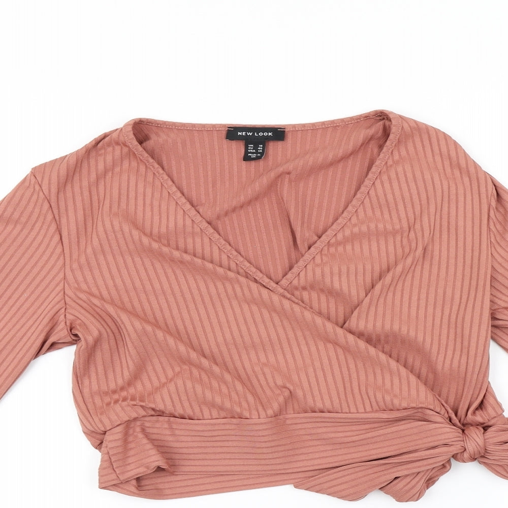 New Look Womens Pink   Basic Blouse Size 18