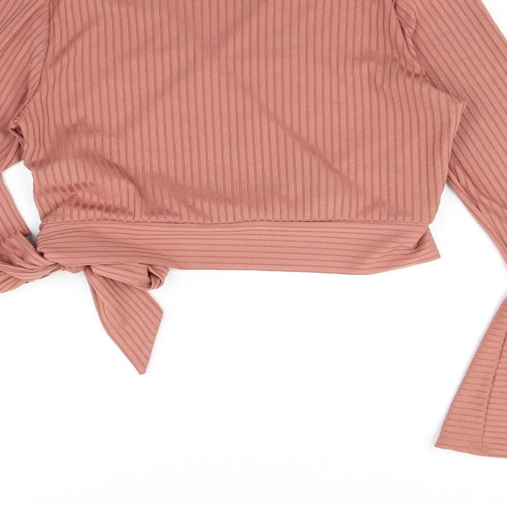 New Look Womens Pink   Basic Blouse Size 18