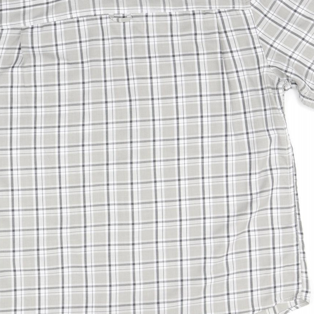 Craghoppers Mens Beige Check   Button-Up Size L