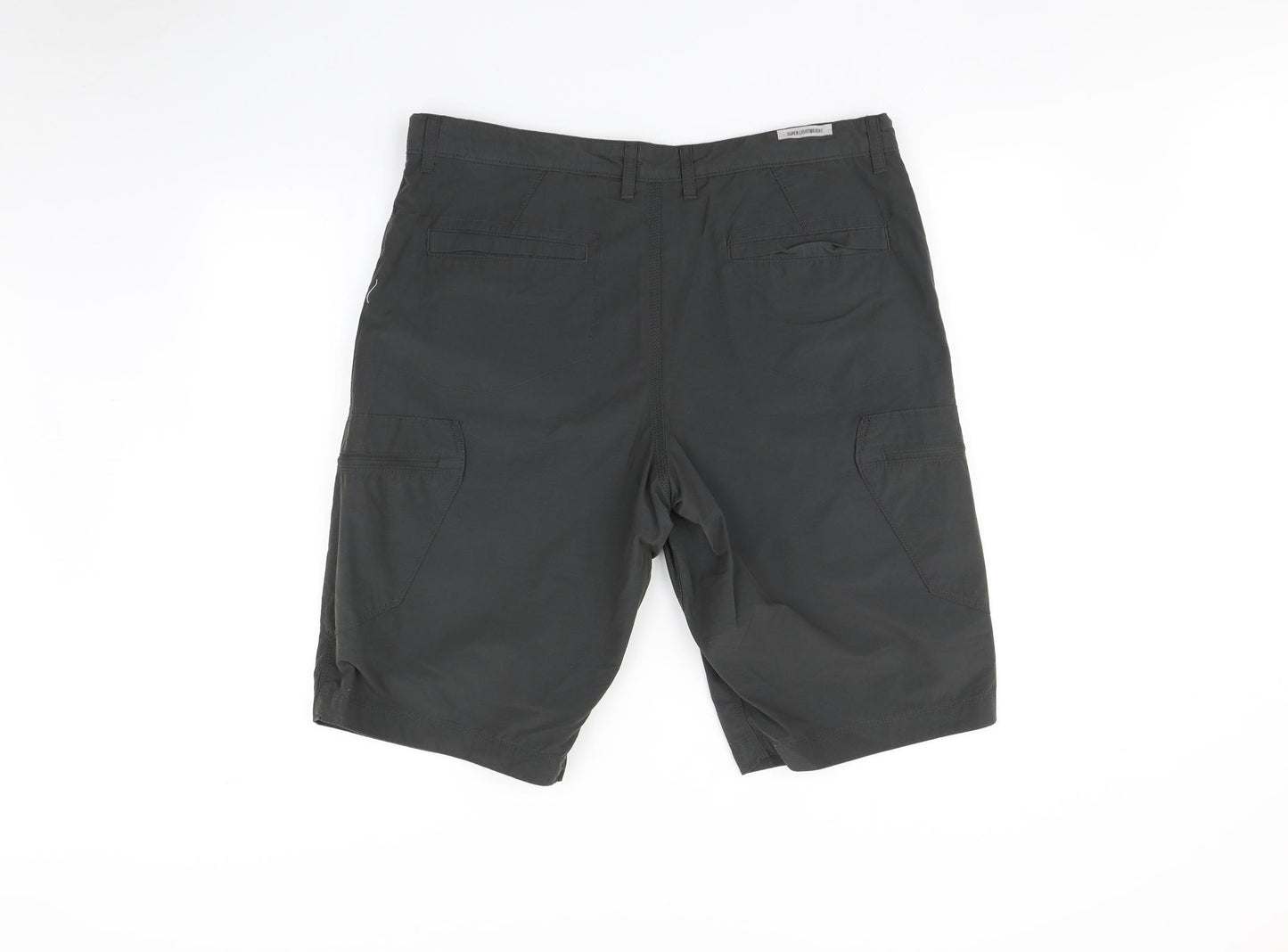 Marks and Spencer Mens Green   Chino Shorts Size 36