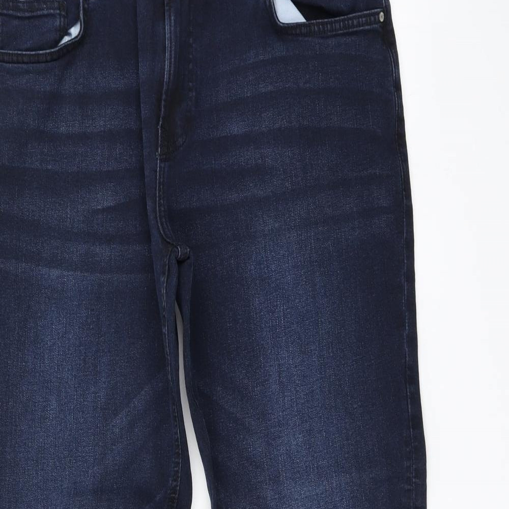 George Mens Blue   Skinny Jeans Size 36 in L31 in