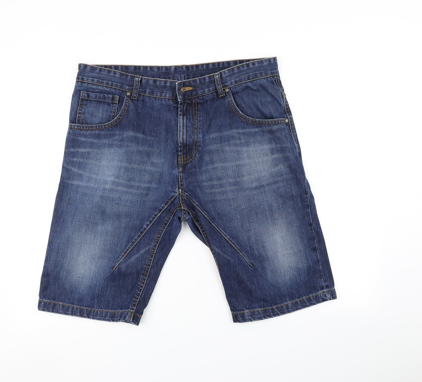George Mens Blue   Chino Shorts Size 36 in