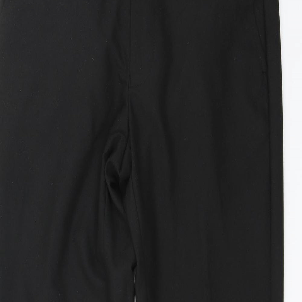 Burton Mens Black   Trousers  Size 30 L28 in