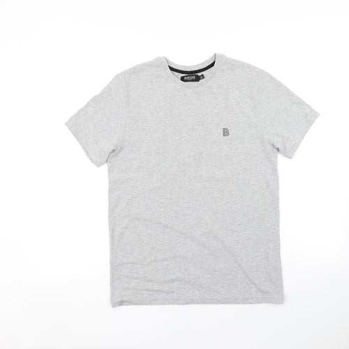 Burton Mens Grey    T-Shirt Size S