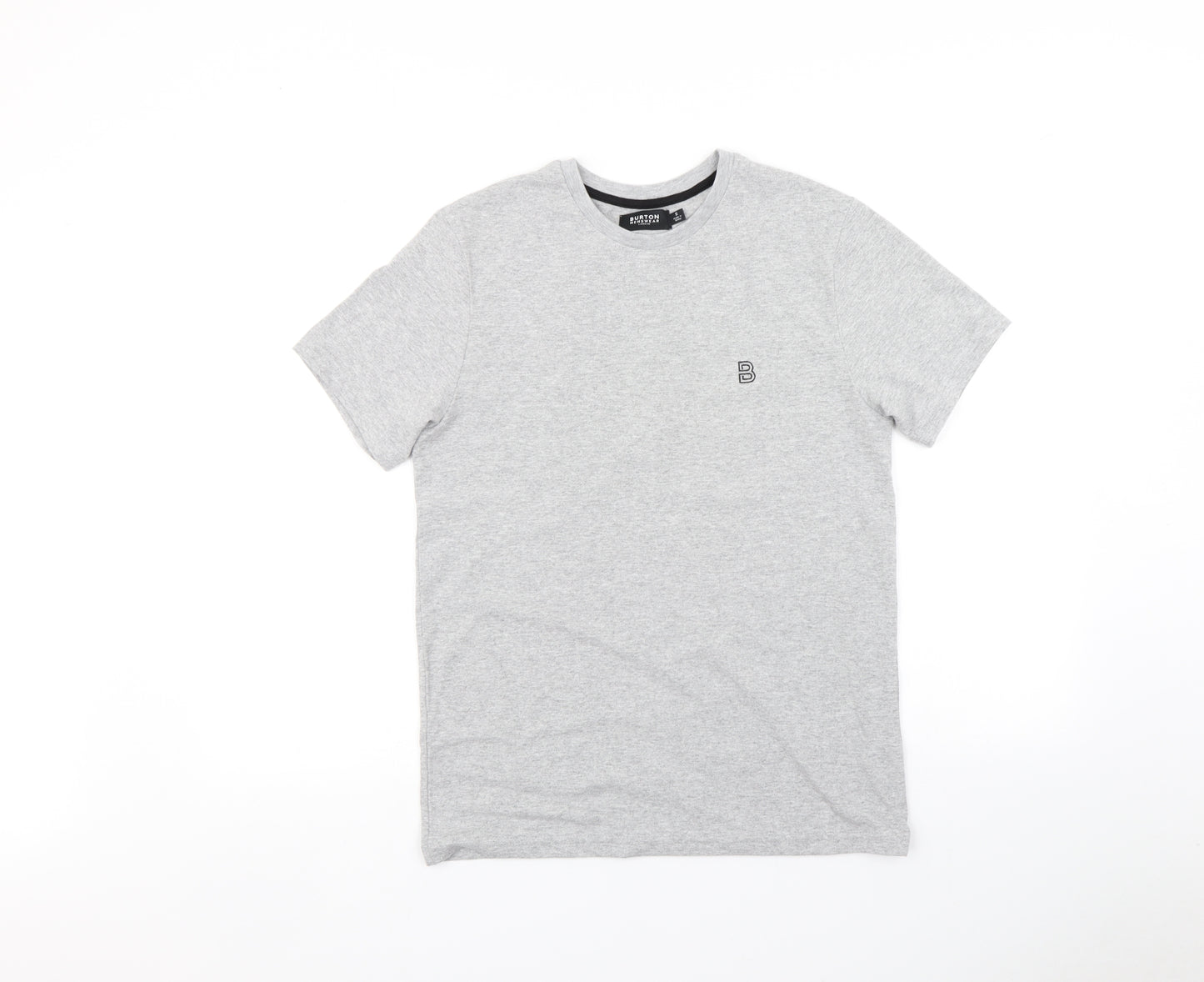 Burton Mens Grey    T-Shirt Size S