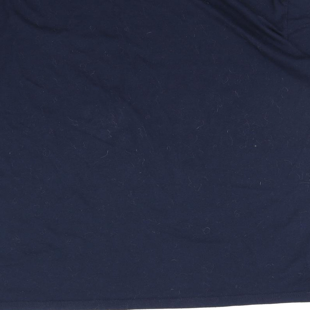 Slazenegr Mens Blue    T-Shirt Size L
