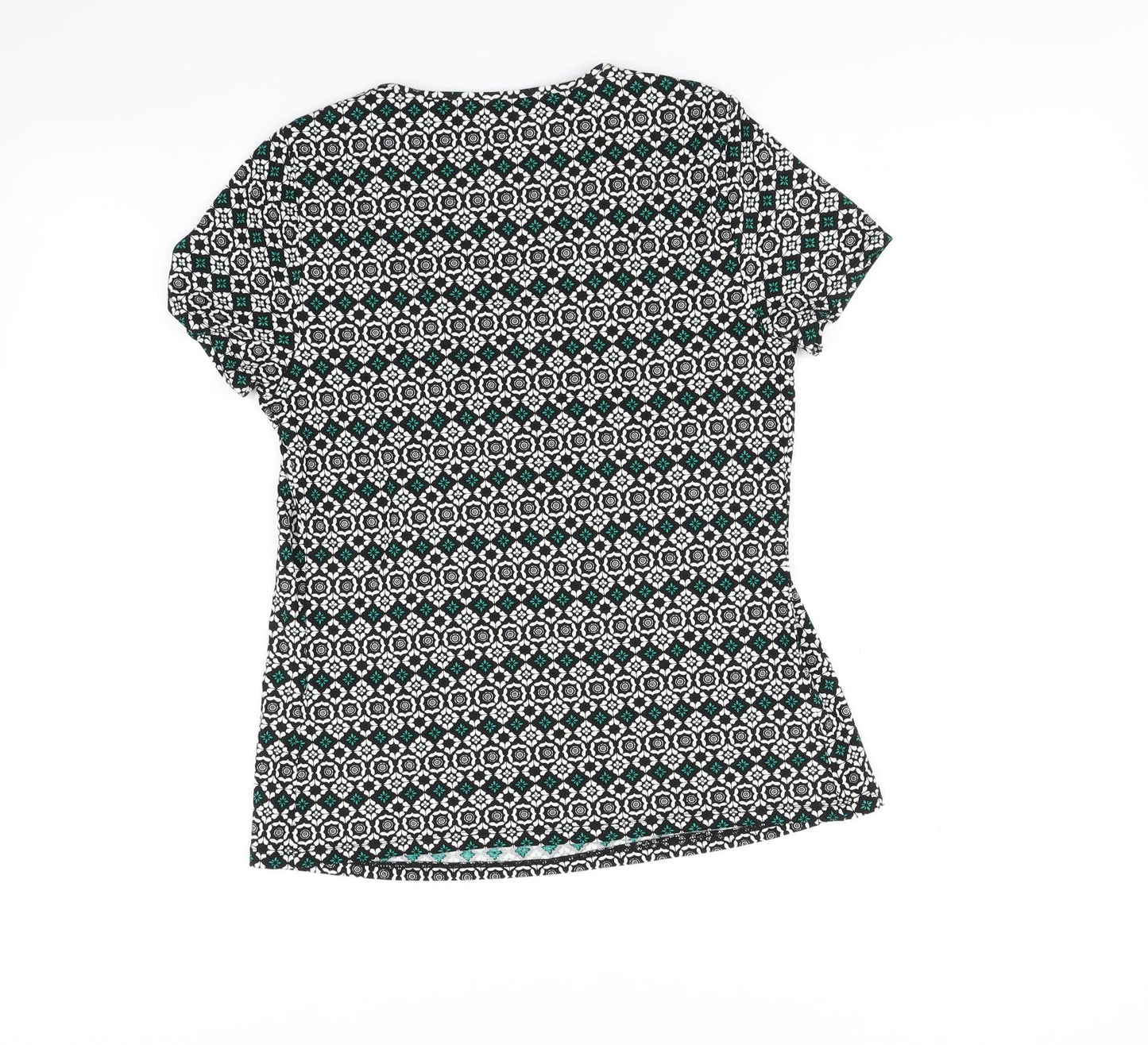 Marks and Spencer Womens Multicoloured   Basic T-Shirt Size 8