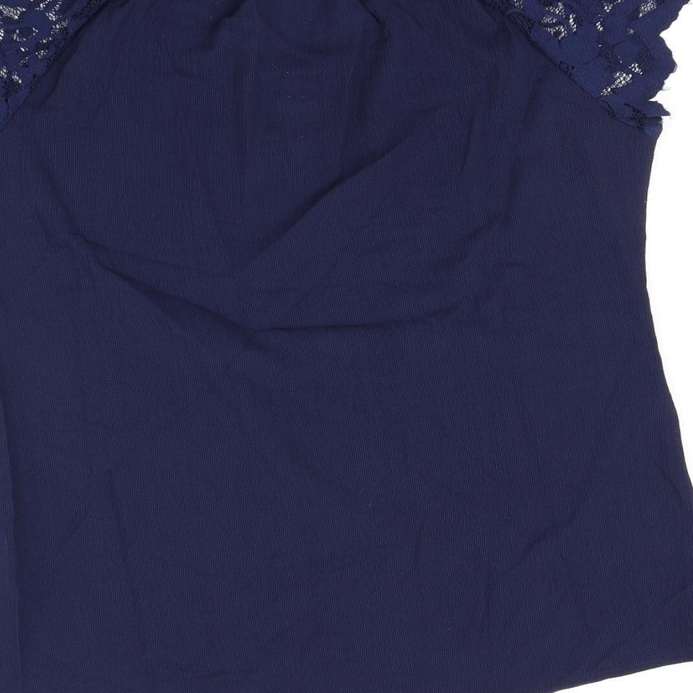 SOHO Womens Blue   Basic Blouse Size 12
