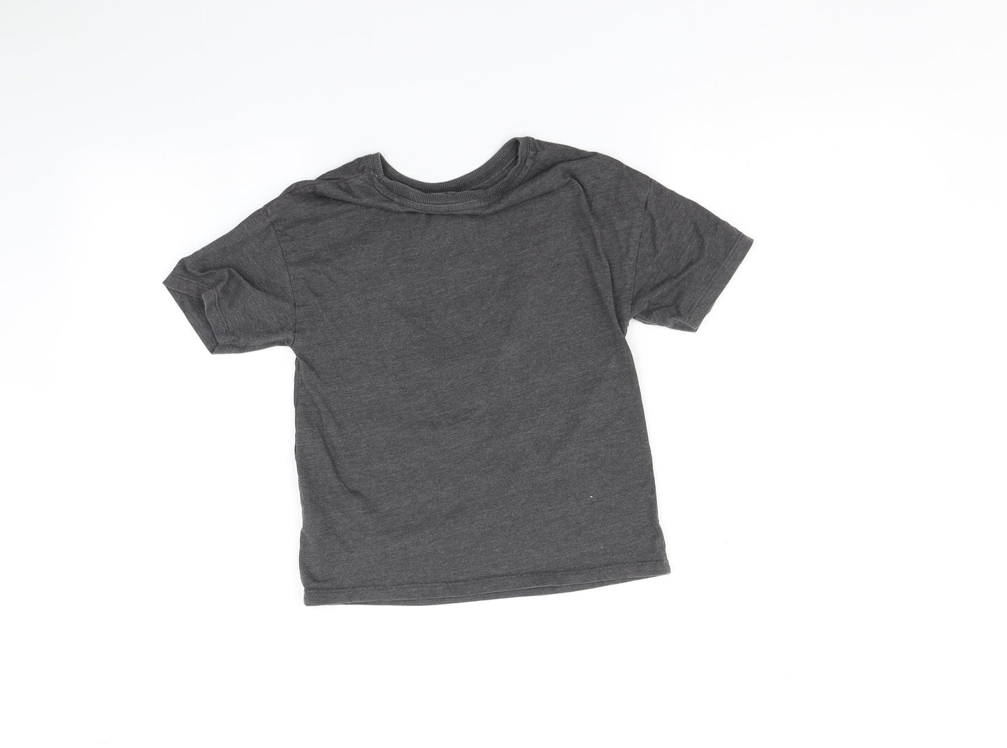 NEXT Girls Grey   Basic T-Shirt Size 6 Years