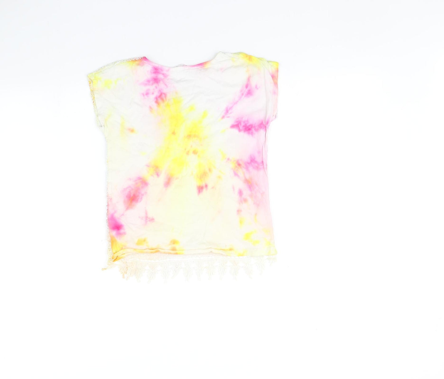 H&M Girls Multicoloured   Basic T-Shirt Size 7-8 Years