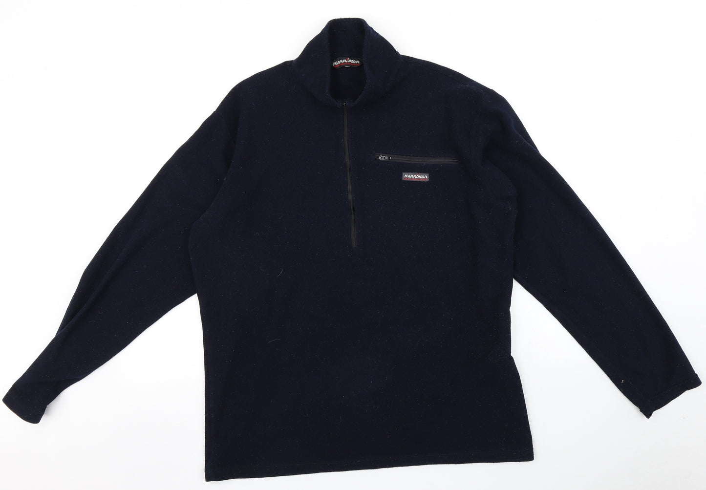 Karrimor Mens Blue   Full Zip Hoodie Size L