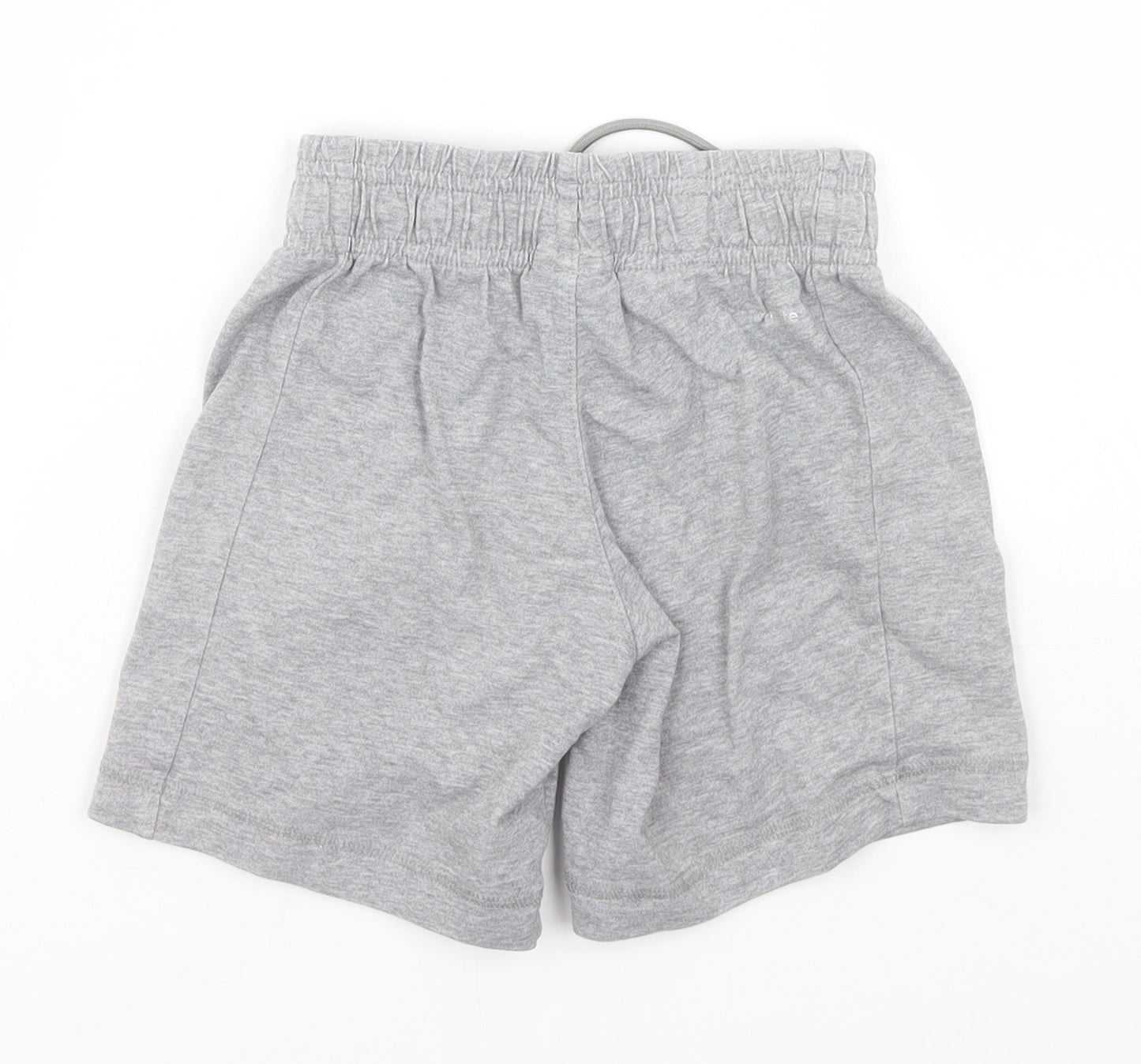 adidas Boys Grey   Sweat Shorts Size 5-6 Years