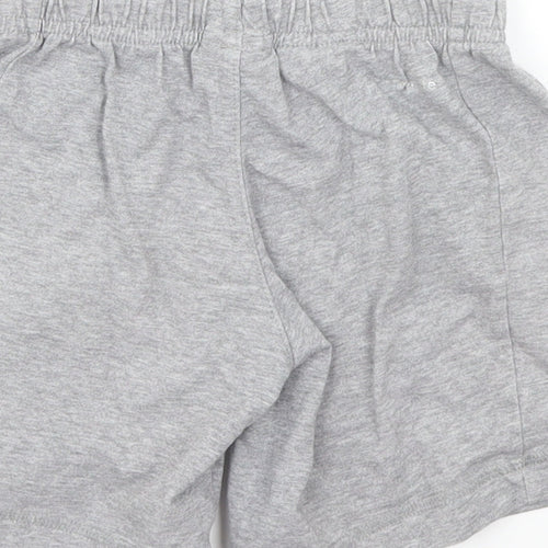 adidas Boys Grey   Sweat Shorts Size 5-6 Years