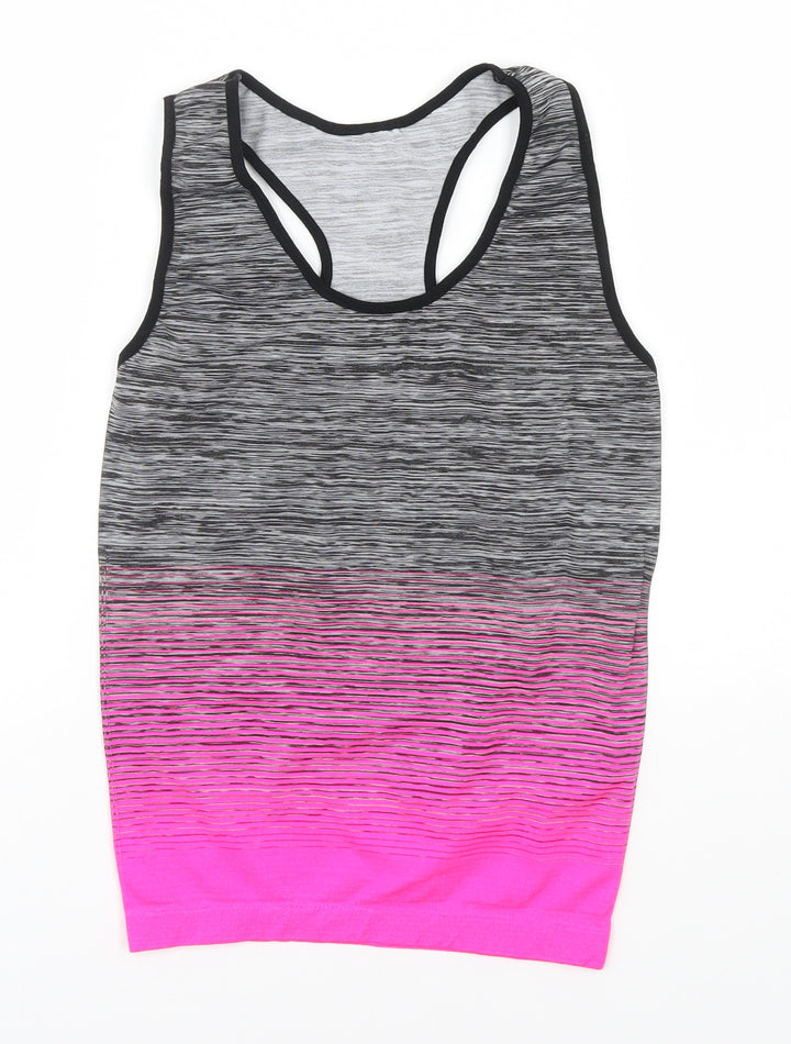 Preworn Womens Grey   Basic Tank One Size