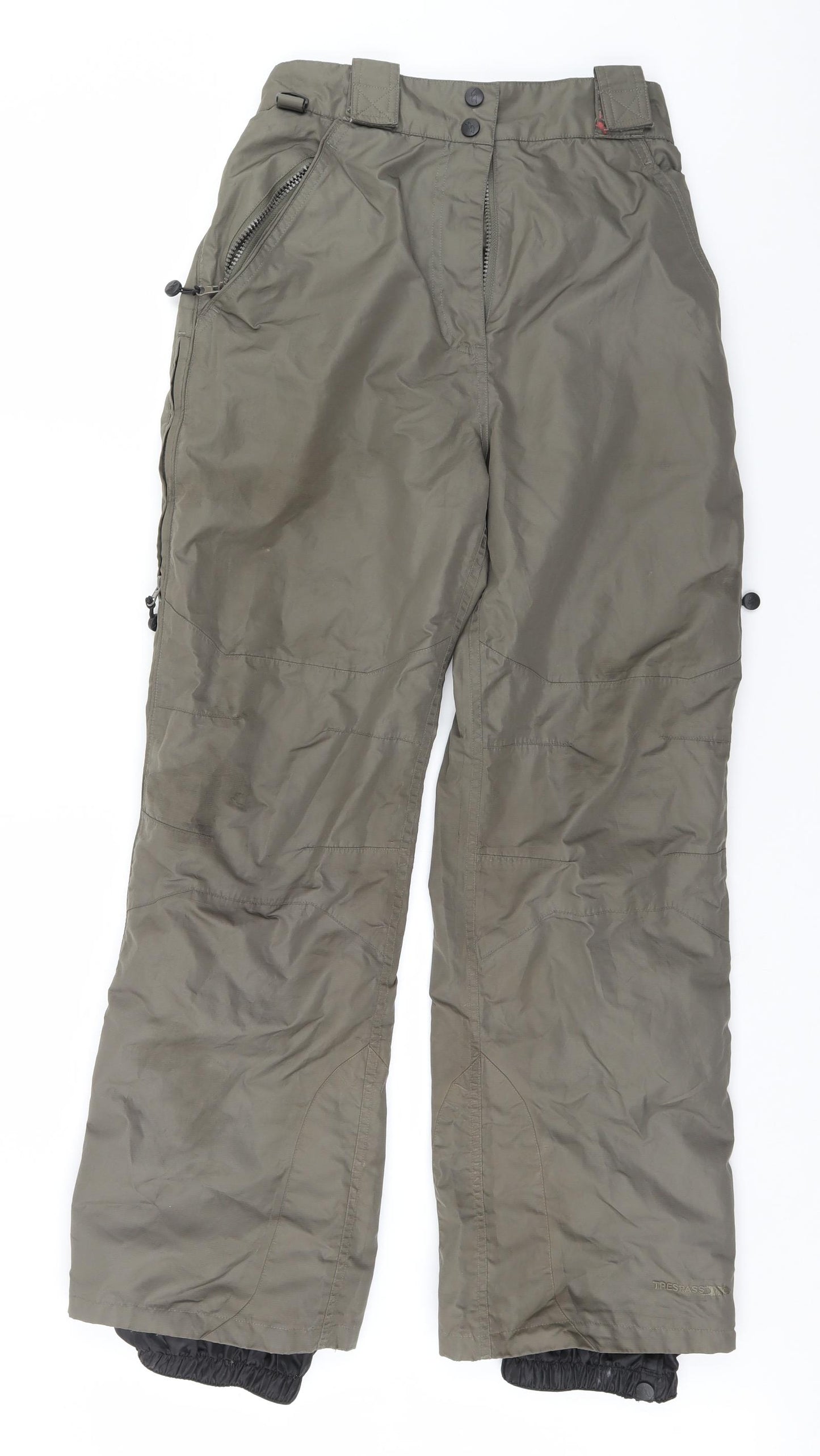 Trespass Mens Brown   Pedal Pusher Trousers Size S L28 in