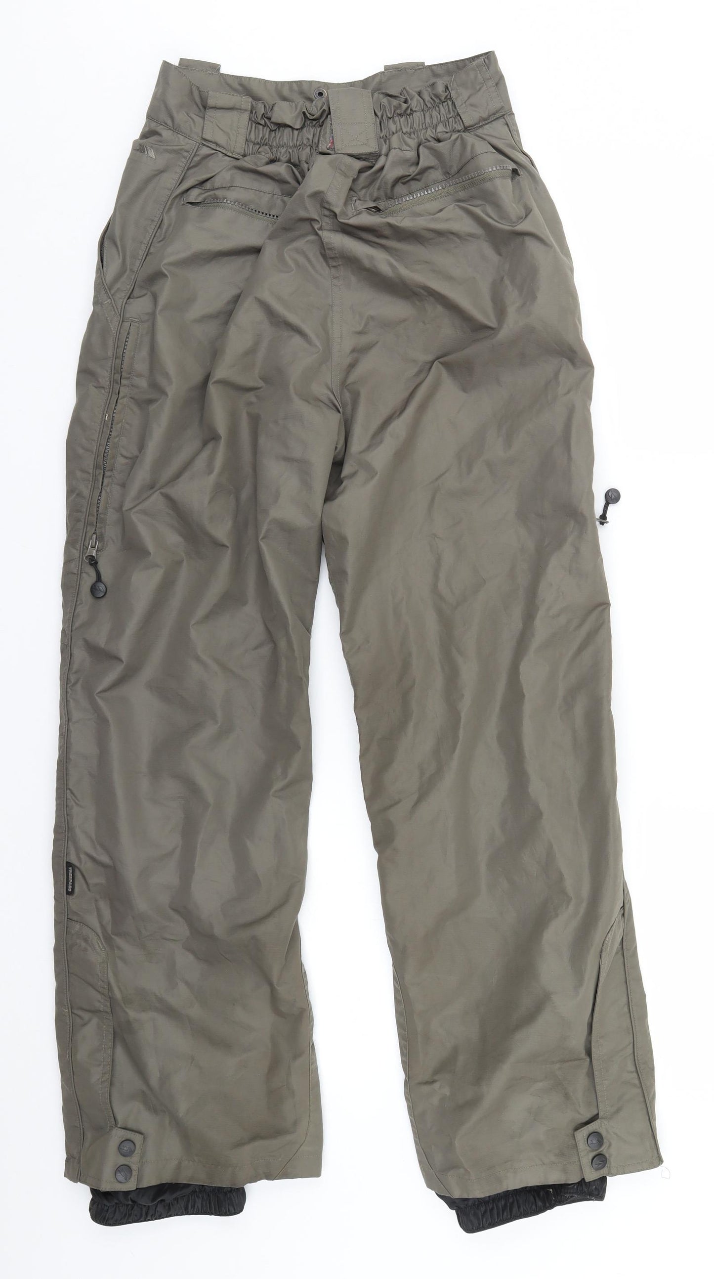 Trespass Mens Brown   Pedal Pusher Trousers Size S L28 in