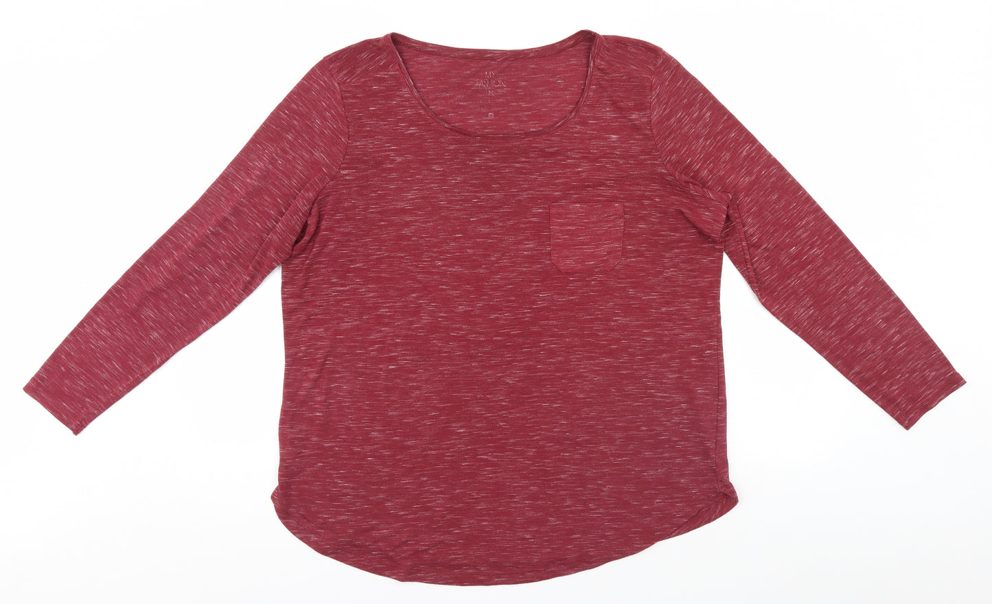 Woolworths Mens Red    T-Shirt Size L