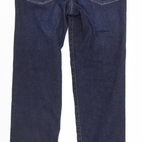 NEXT Womens Blue   Skinny Jeans Size 14 L32 in