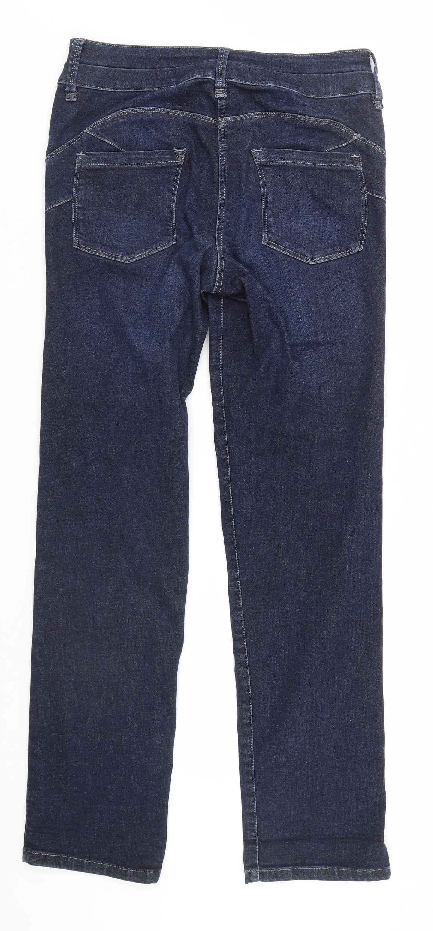 NEXT Womens Blue   Skinny Jeans Size 14 L32 in