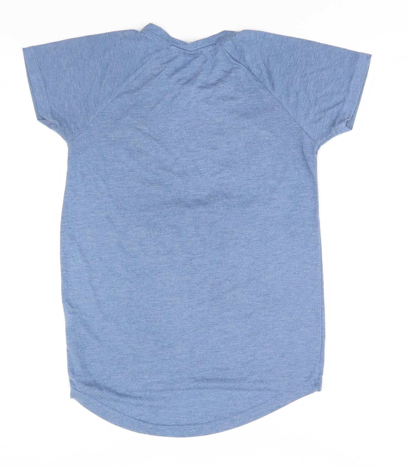Disney Womens Blue   Basic T-Shirt Size 6  - Mickey Mouse, USA