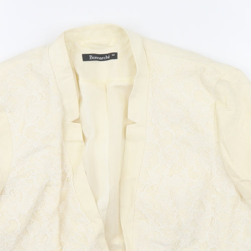 Bonmarché Womens White   Jacket  Size 12