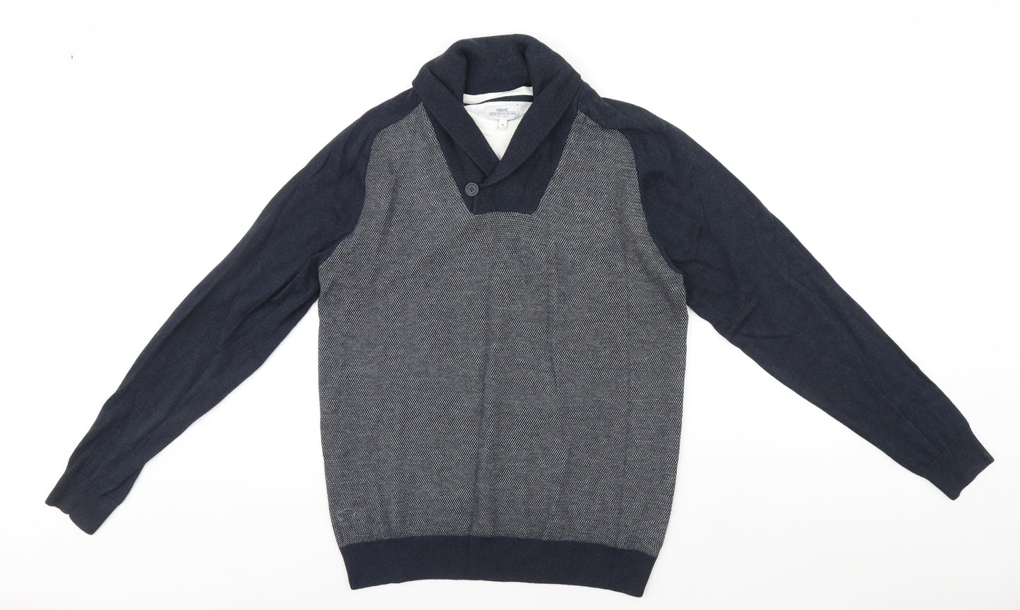 NEXT Mens Blue   Pullover Jumper Size M
