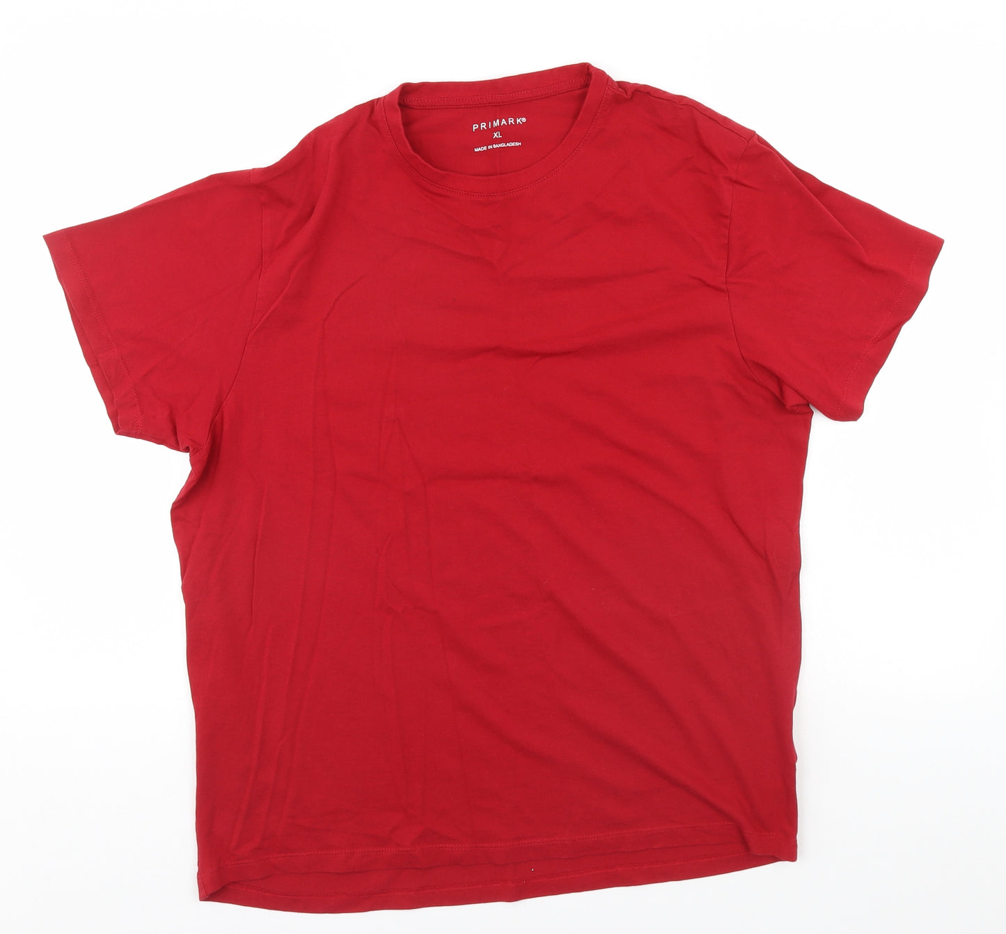 Primark Mens Red    T-Shirt Size XL