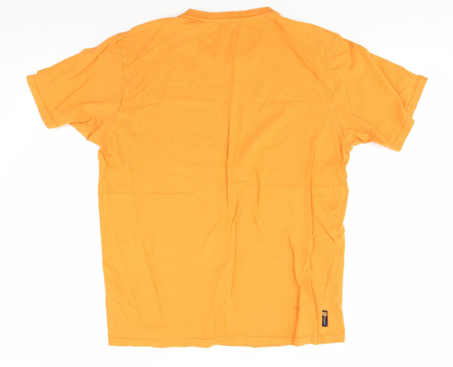 Hi Gear Mens Orange    T-Shirt Size M