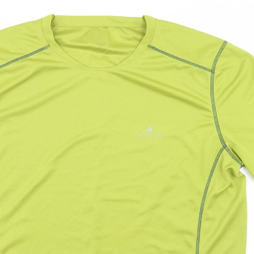 Hi Gear Mens Green    T-Shirt Size L