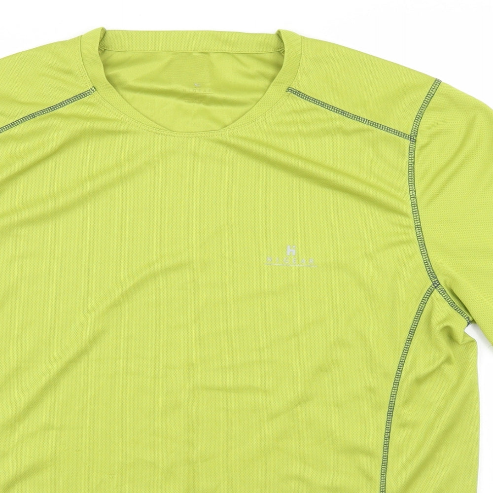 Hi Gear Mens Green    T-Shirt Size L