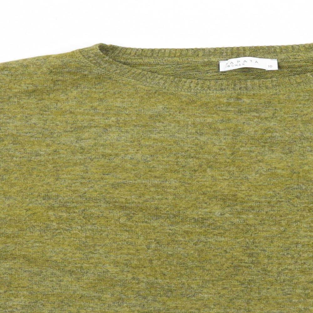 Papaya Womens Green   Pullover Jumper Size 10