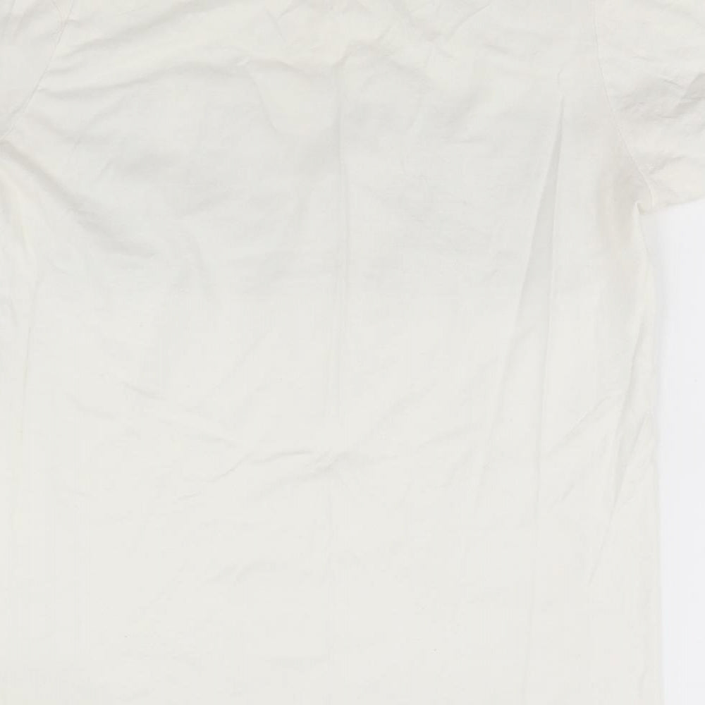 Gildan Mens White    T-Shirt Size S  - Relax