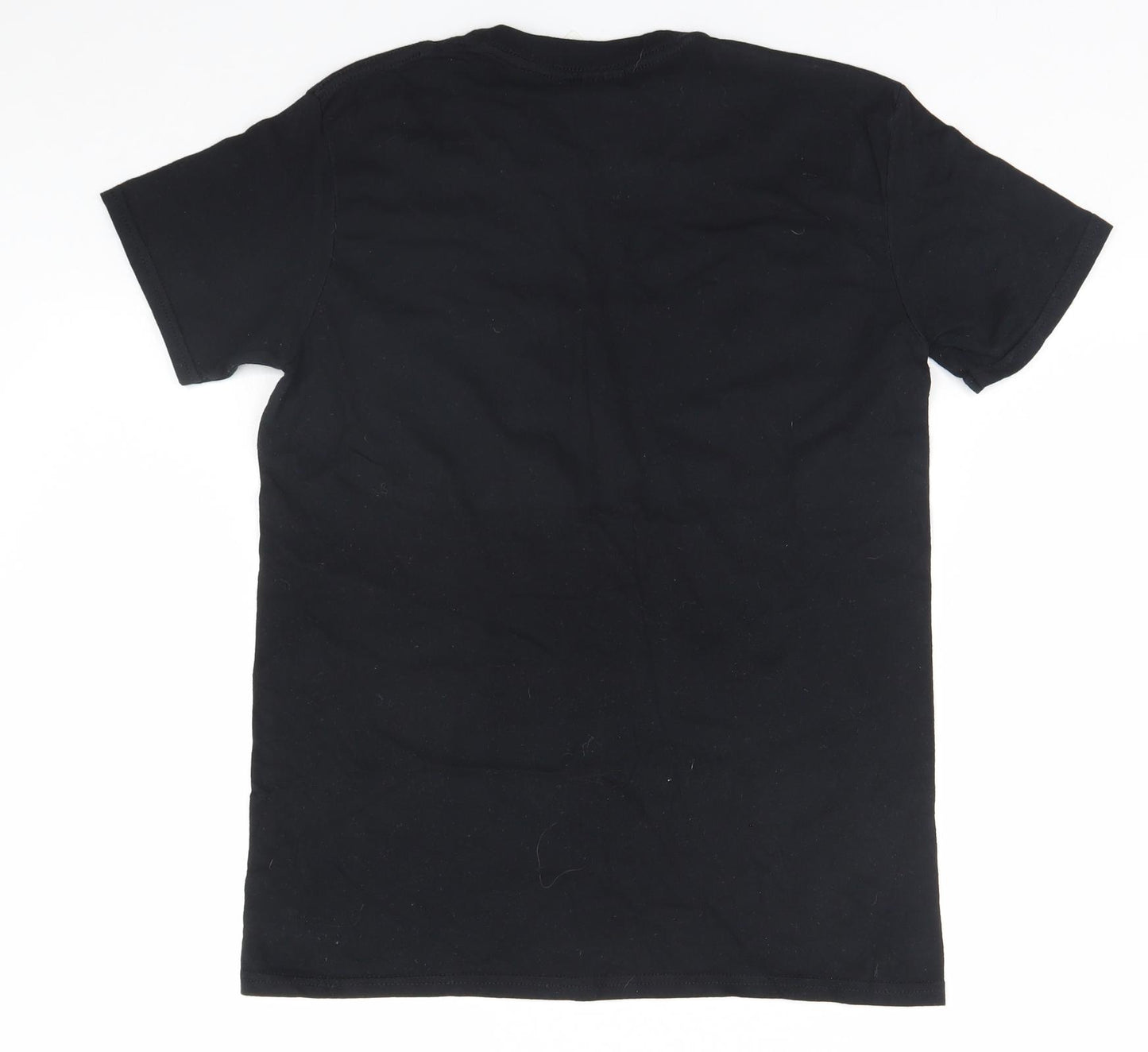Gildan Mens Black    T-Shirt Size S  - Relax