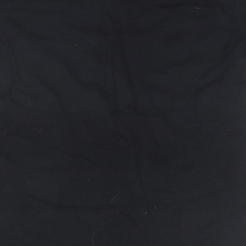Gildan Mens Black    T-Shirt Size S  - Relax