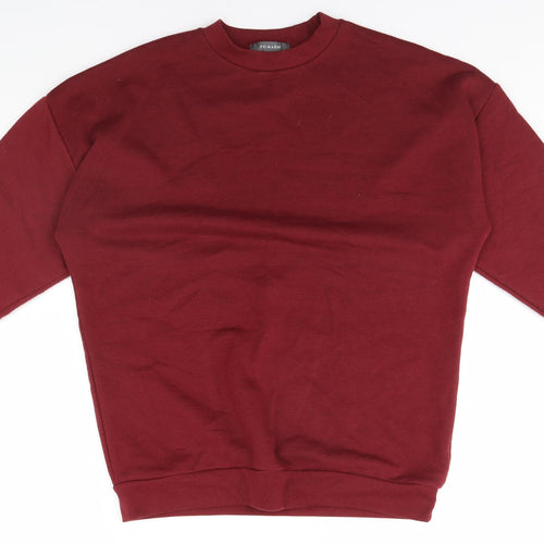 Primark Womens Red   Pullover Jumper Size 4