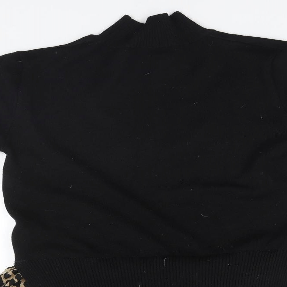 New Look Womens Black   Pullover Jumper Size 6