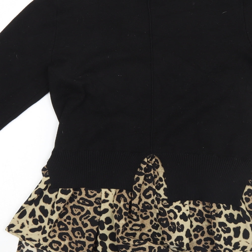 New Look Womens Black   Pullover Jumper Size 6