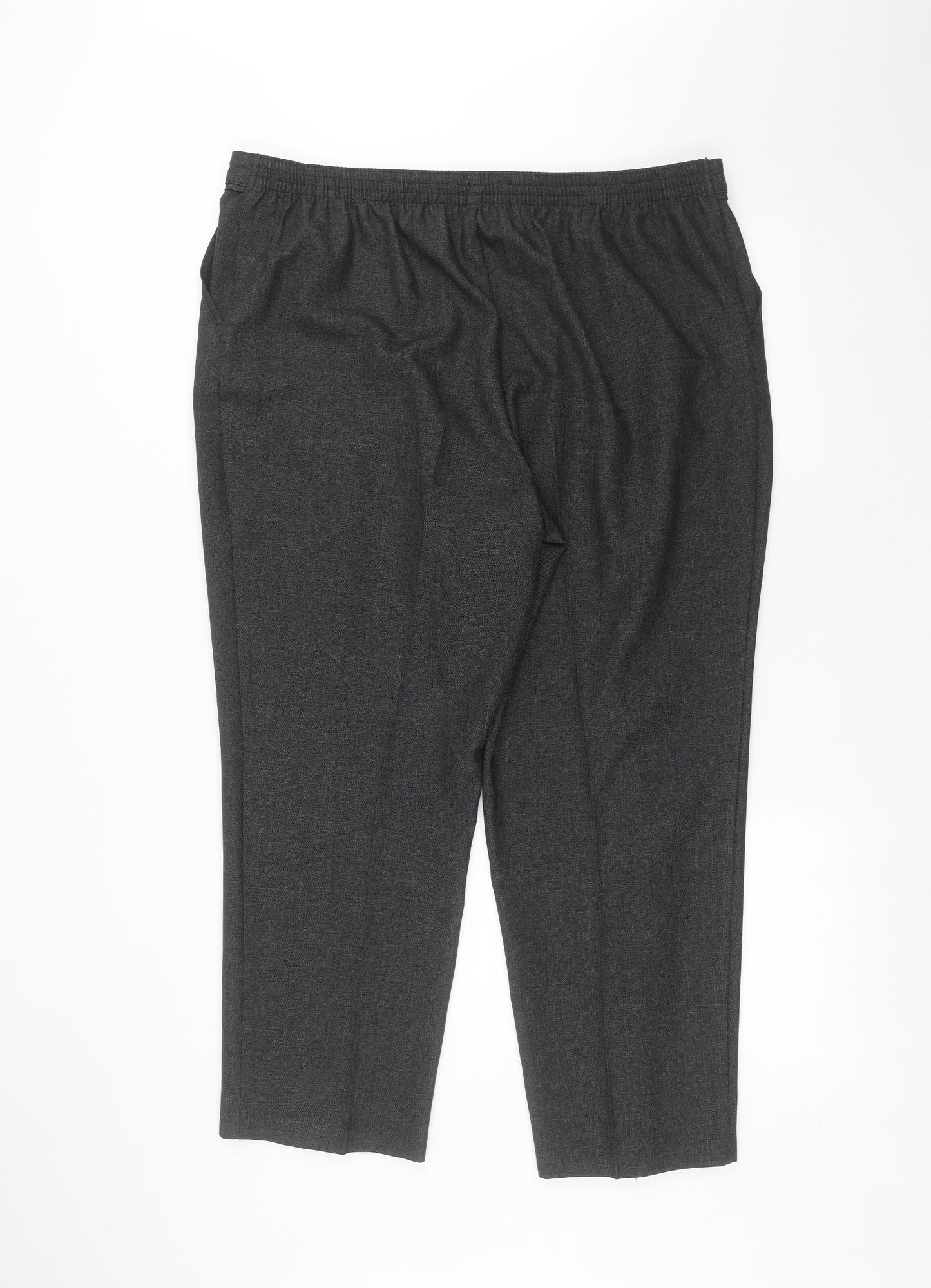 Marks and Spencer Womens Black   Trousers  Size 20 L24 in