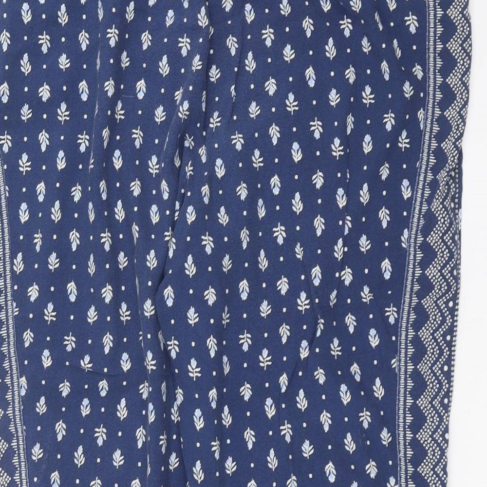 Marks and Spencer Womens Blue   Trousers  Size 18 L23 in