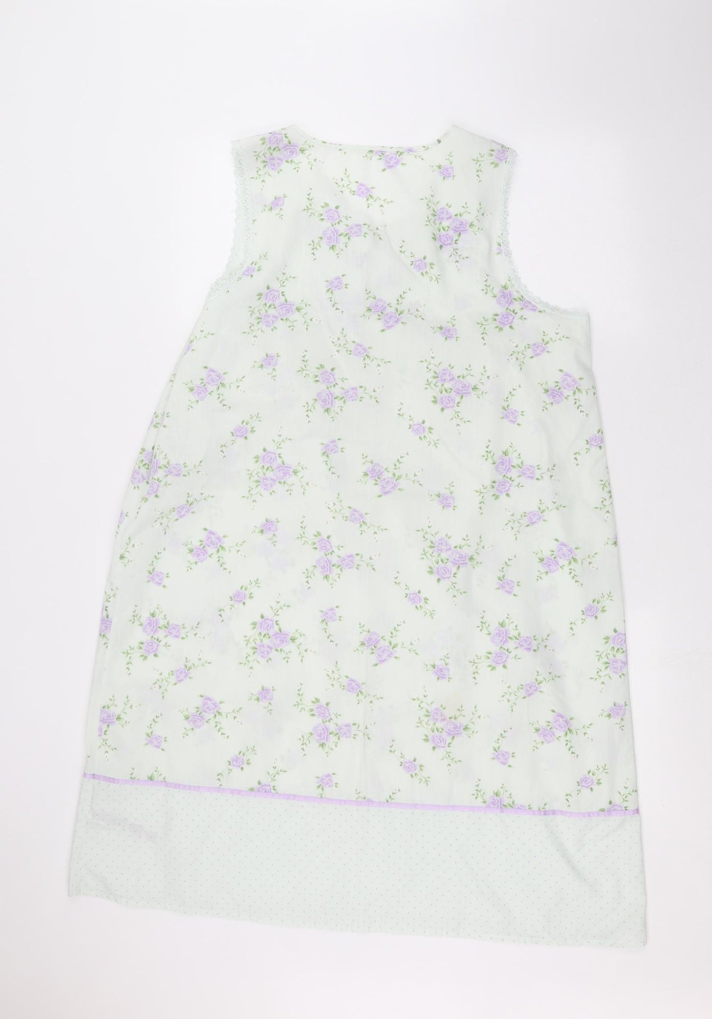 Marks and Spencer Womens Blue Floral  A-Line  Size 16