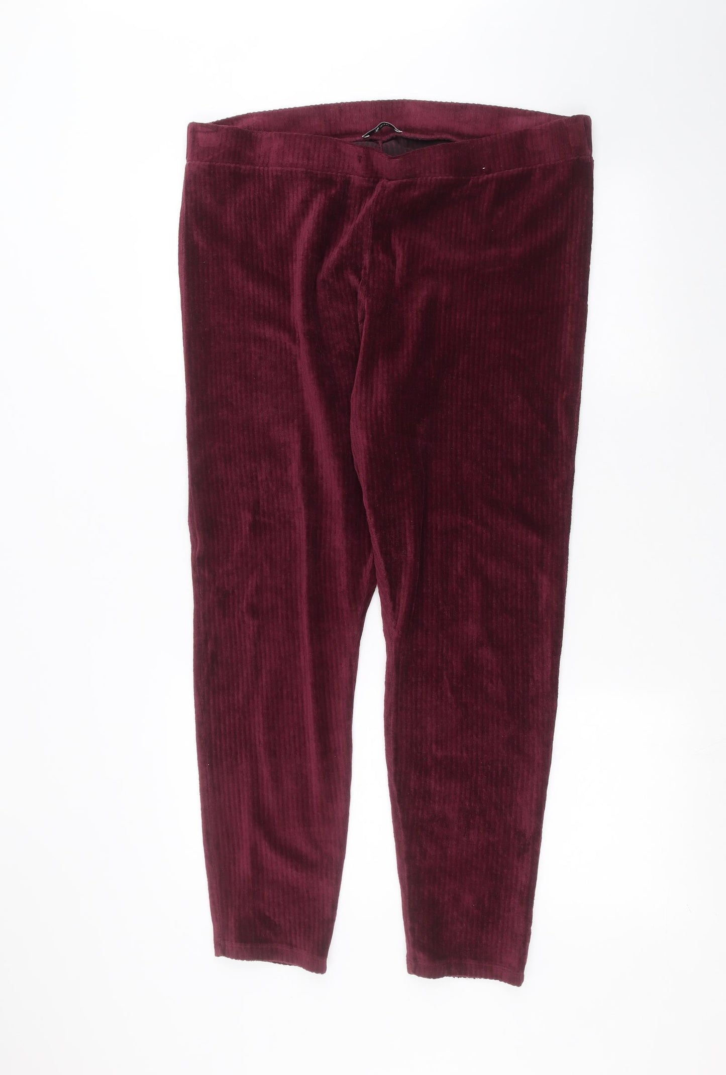 TU Womens Red   Trousers  Size 20 L26 in