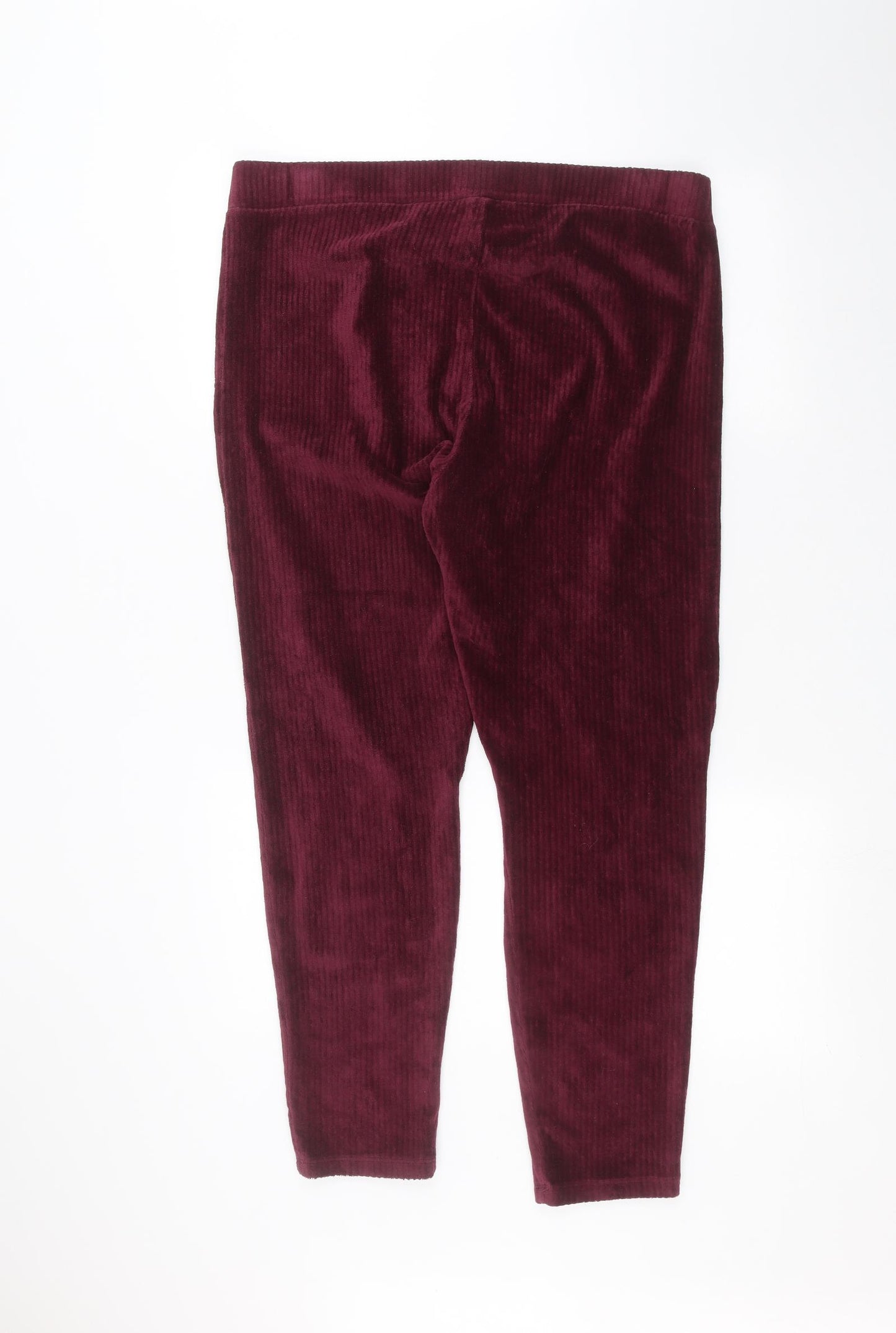TU Womens Red   Trousers  Size 20 L26 in