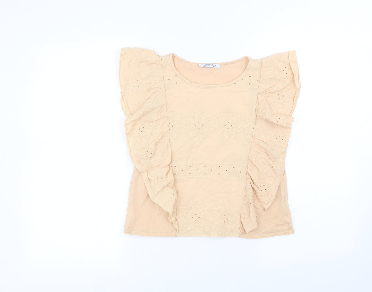 Zara Womens Pink   Basic T-Shirt Size S