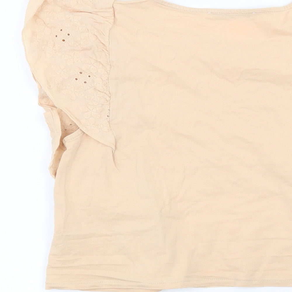 Zara Womens Pink   Basic T-Shirt Size S