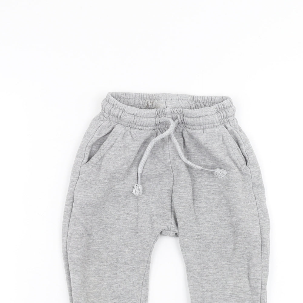George Girls Grey   Sweatpants Trousers Size 2-3 Years