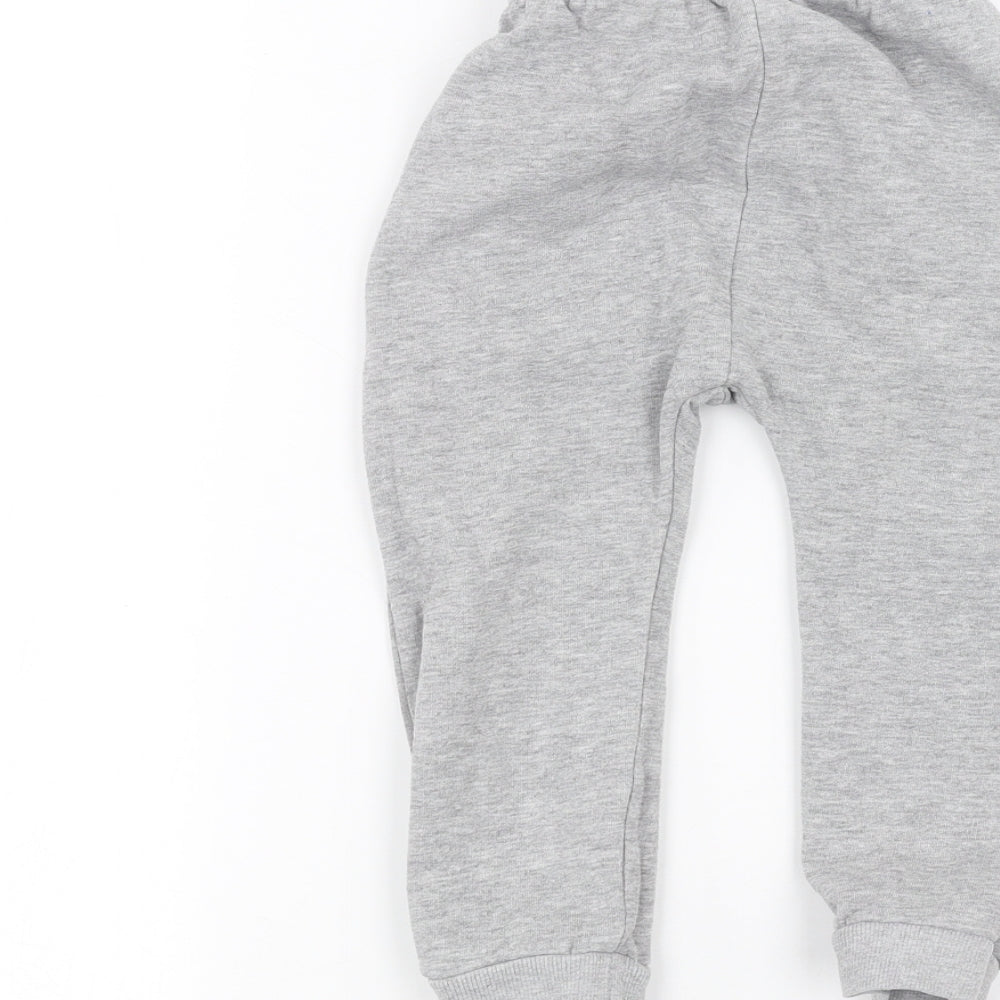 George Girls Grey   Sweatpants Trousers Size 2-3 Years